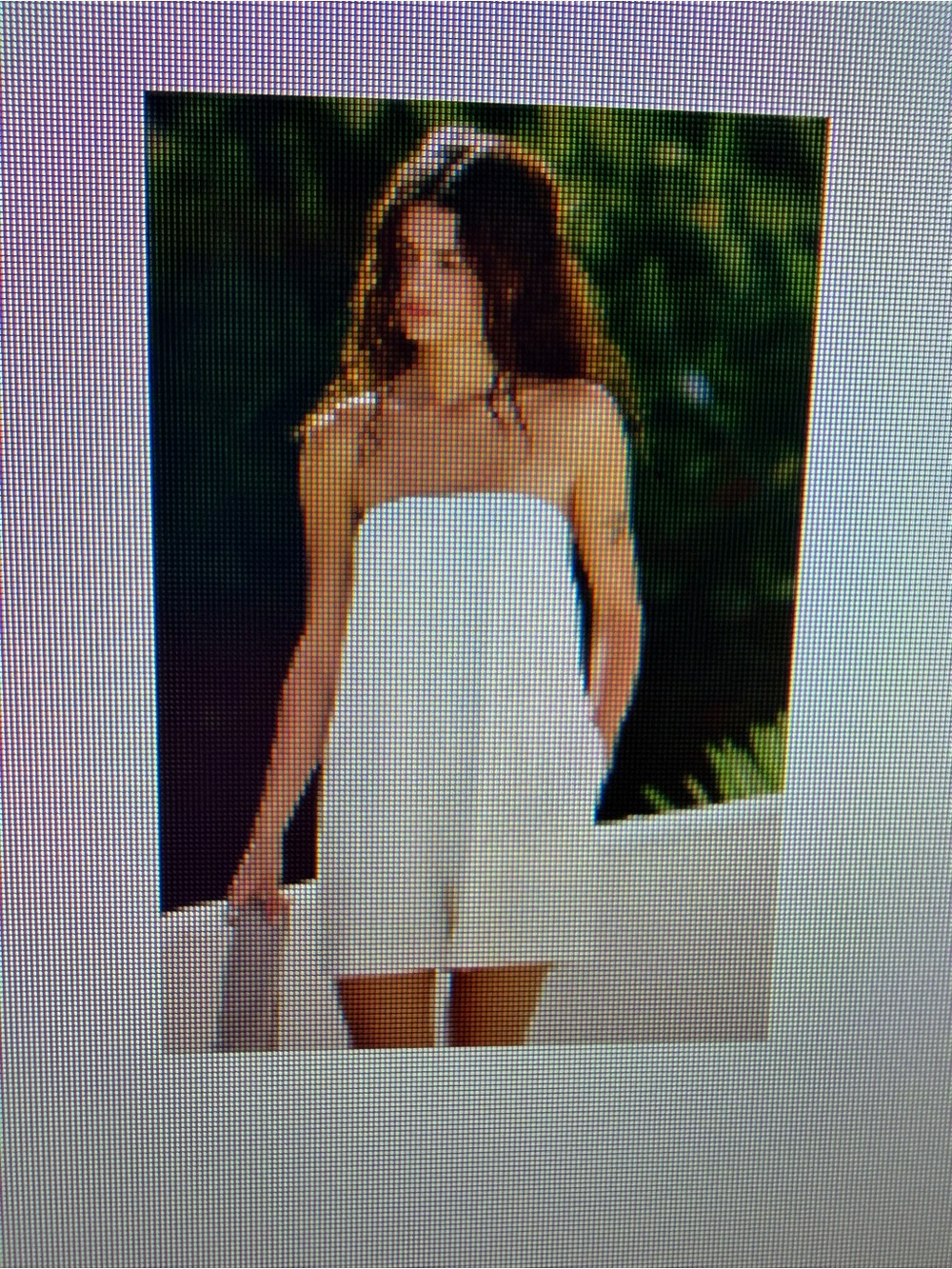 Free People White Strapless Romper